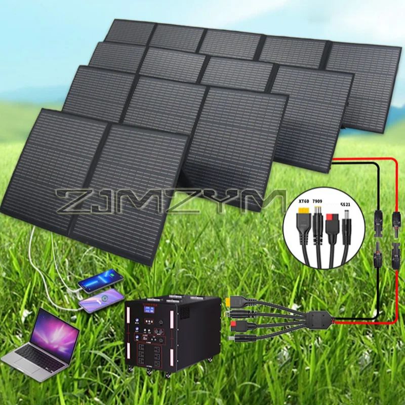 Solar Panel 200W - Panel Surya Lipat 300W / 250W