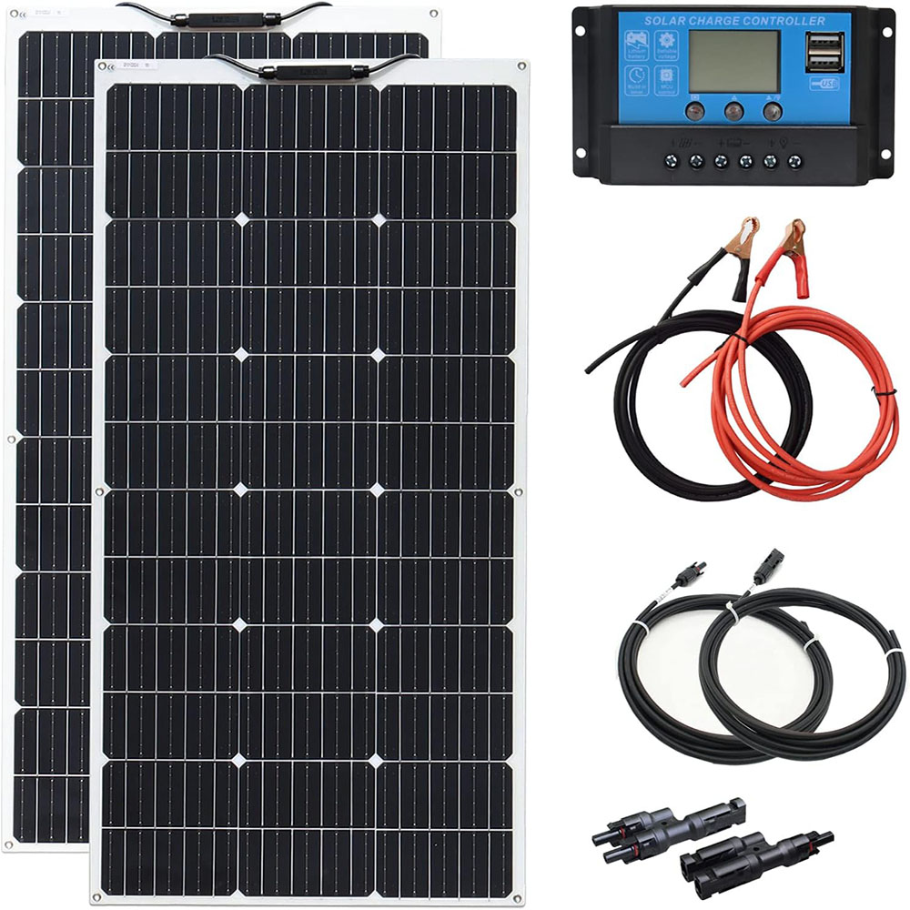 Solar Panel 200W - Panel Surya 200w Panel Surya 100W