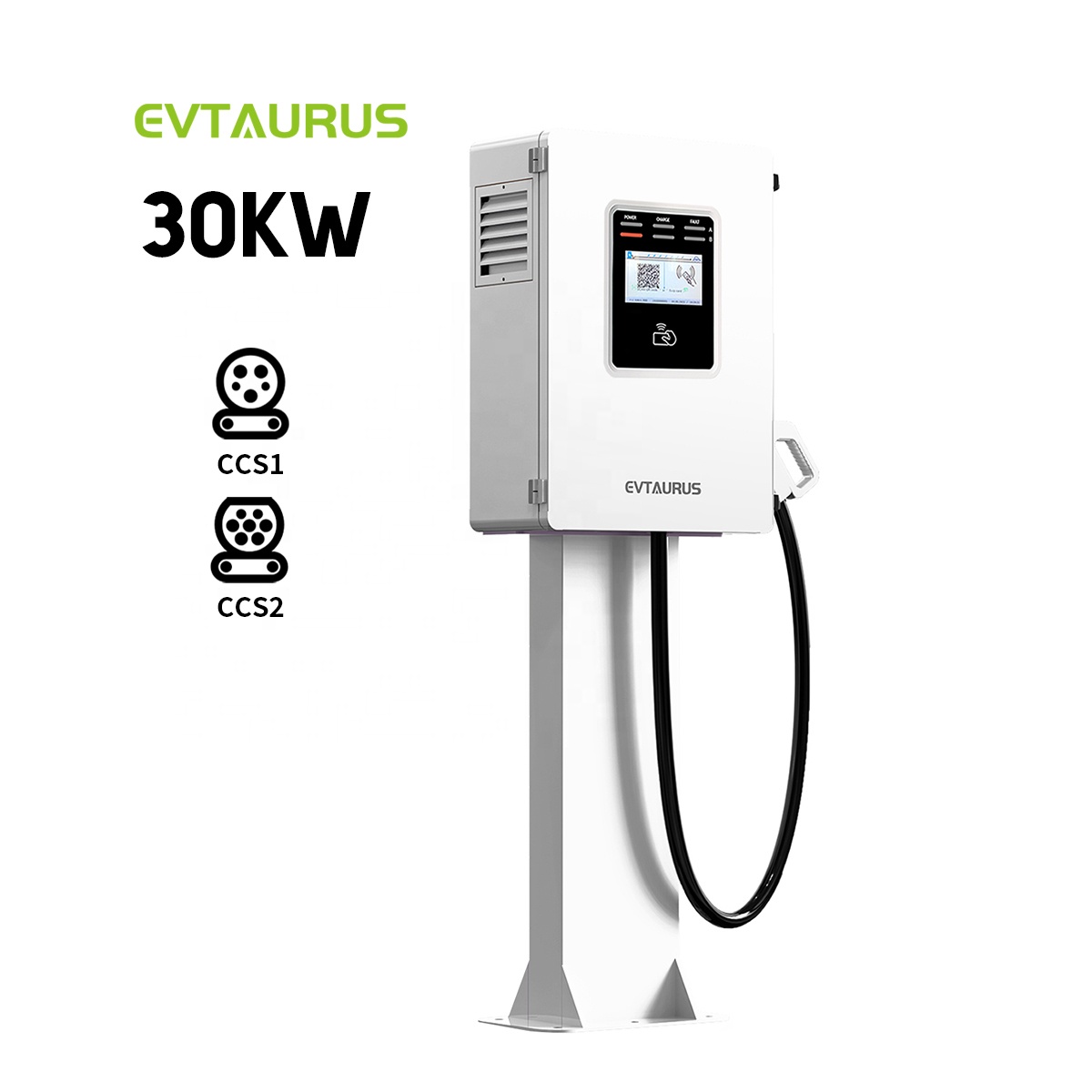 Outdoor Power Station - Stasiun Pengisian Daya EVTAURUS 30KW CCS2