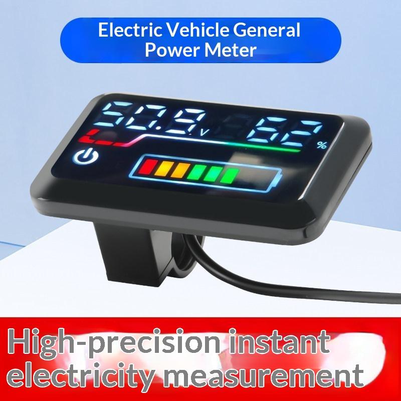 Energy Monitor Meter - Pengukur Tegangan Presisi Indikator Level Baterai