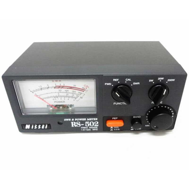 Energy Monitor Meter - NISSEI penguji RS-502 Watt 1.8-525Mhz HF