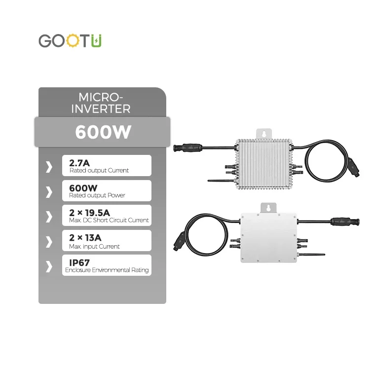 Power Inverter - Deye SUN500G3-EU-230 Smart Wifi Monitor 500W