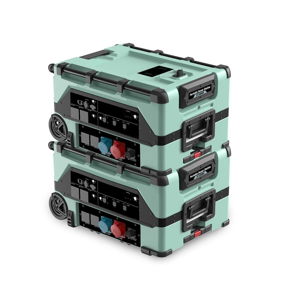 Solar Generator - Stasiun Tenaga Portabel Smart Home 12000w,