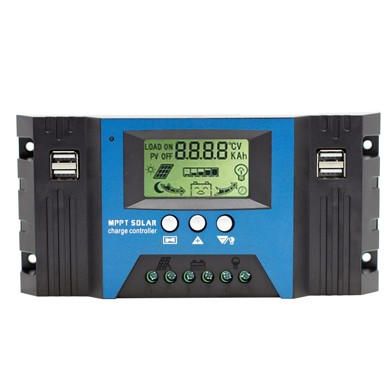 Solar Panel 200W - MPPT Pengendali Surya 12V/24V Otomatis 100A