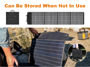 Panel Surya Lipat 200W Tahan L - Solar Panel ulasan dan harga