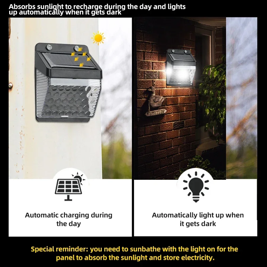 Lampu LED Tenaga Surya Sensor  - Solar Lamp ulasan dan harga