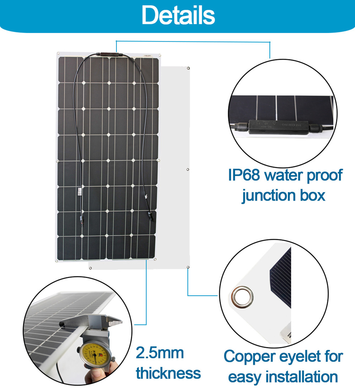 Panel Surya 100W 200W 12V Mono - Solar Panel 200W ulasan dan harga