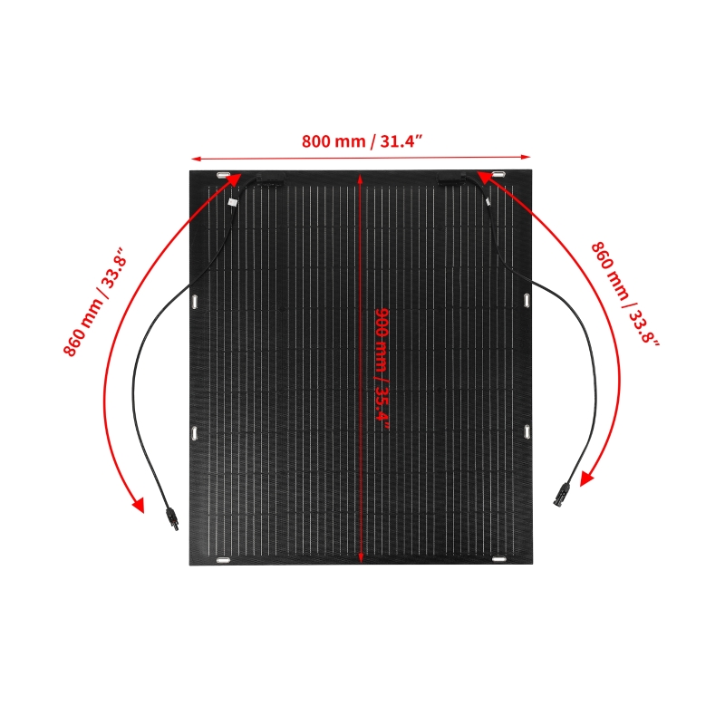 Panel Surya Fleksibel 300W 18V - Solar Panel 200W ulasan dan harga