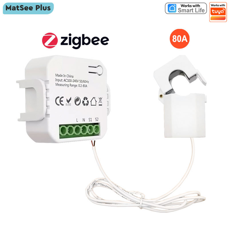 Smart Life ZigBee Clamp Power  - Energy Monitor Meter ulasan dan harga