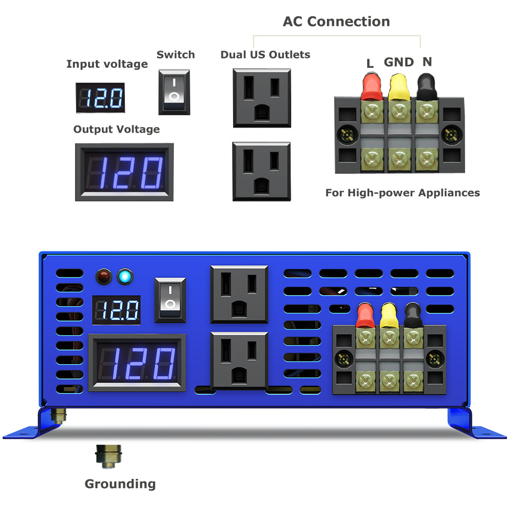 2026 Penjualan Terlaris WZRELB - Power Inverter ulasan dan harga