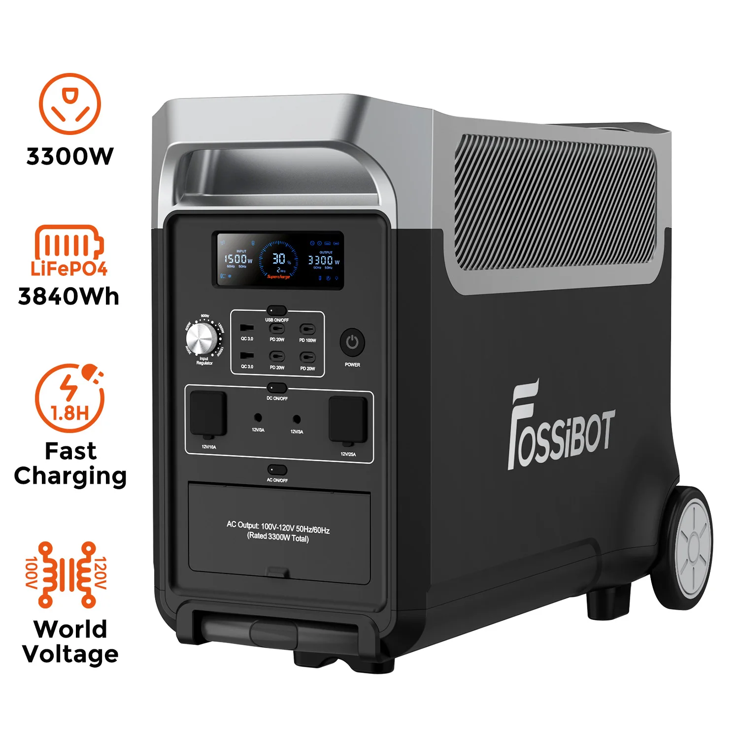 Generator Fossibot F3600 Pro D - Solar Generator ulasan dan harga