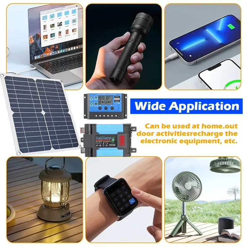 Kit tenaga surya 6000W dilengk - Solar Panel 200W ulasan dan harga