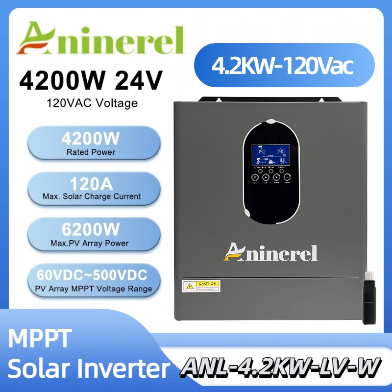 Aninerel 4.2KW 24V BARU 110-12 - Charge Controller Solar ulasan dan harga