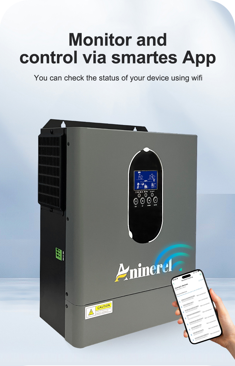 Aninerel 4.2KW 24V BARU 110-12 - Charge Controller Solar ulasan dan harga