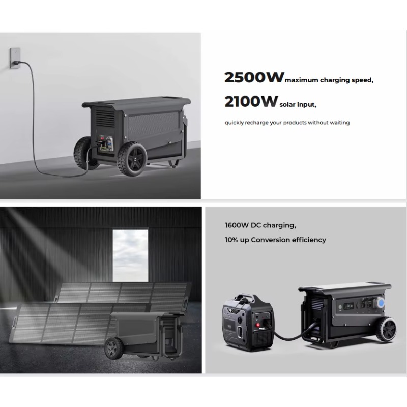 Stasiun Daya Portabel 5040WH 5 - Power Inverter ulasan dan harga