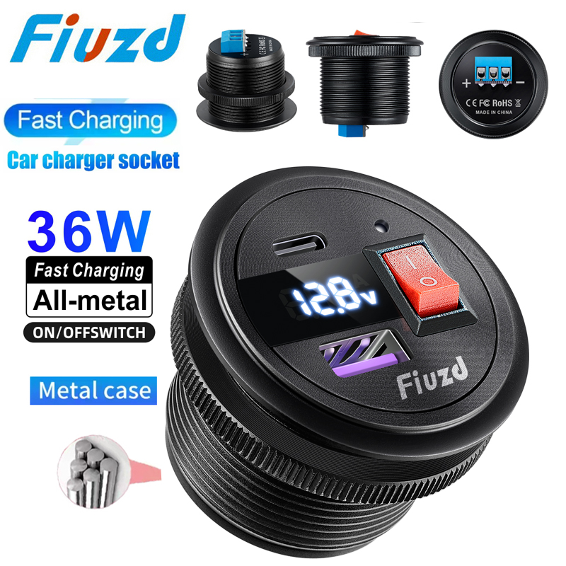 12V Otomotif Usb 24V Soket Usb - Energy Monitor Meter ulasan dan harga